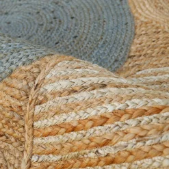 Tapis de salon rectangulaire jute tissée main (200 x 300 cm) Tara Marron