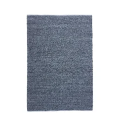 Tapis de salon rectangulaire matière recyclée (140 x 200 cm) Sabana Gris