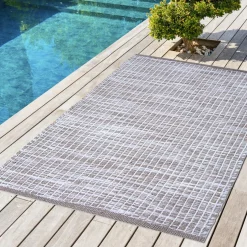 Tapis d'extérieur rectangulaire (50 x 80 cm) Bono Ficelle