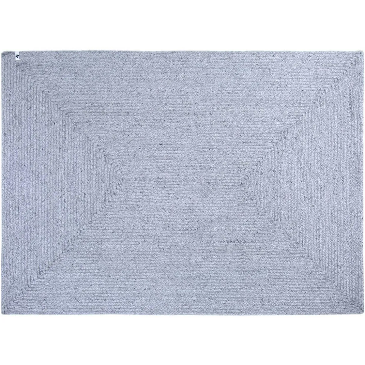Tapis d'extérieur rectangulaire (120 x 170 cm) Pablo Noir cendré