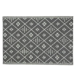 Tapis d'extérieur rectangulaire (180 x 120 cm) Inca Gris