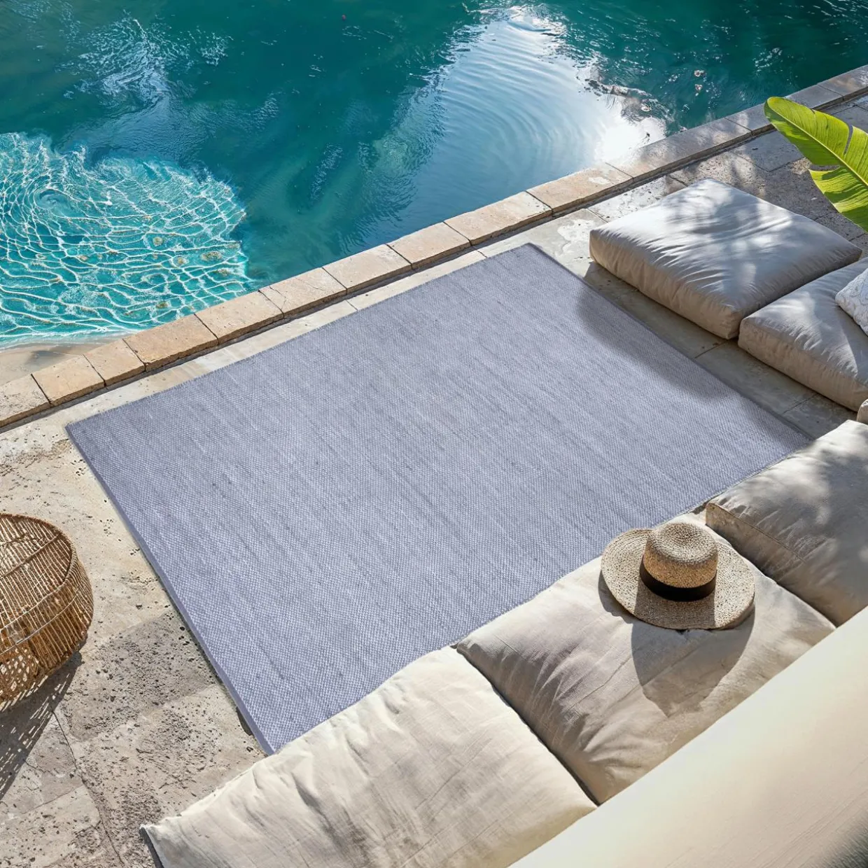 Tapis d'extérieur rectangulaire (120 x 170 cm) Hugo Galet