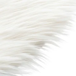 Tapis fausse fourrure (150 x 90 cm) Oslo Ivoire