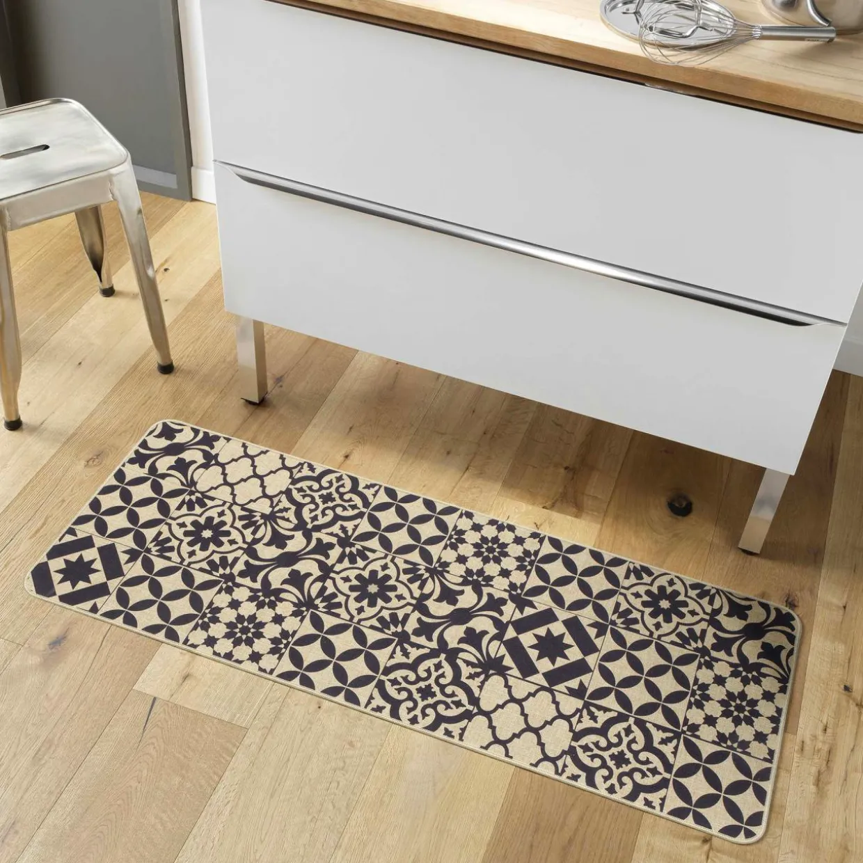Tapis multi-usage antidérapant (120 x 45 cm) Tallulah Beige