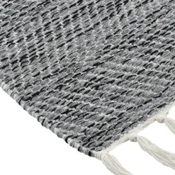 Tapis salon coton (45 x 90 cm) Jade Gris