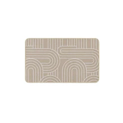 Tapis tissé antidérapant (45 x 75 cm) Modul Blanc