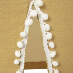 Tipi enfant bois et tissu (H160 cm) Wapi Jaune ocre