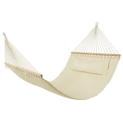 Toile de hamac 2 places avec coussin Évasion Crème