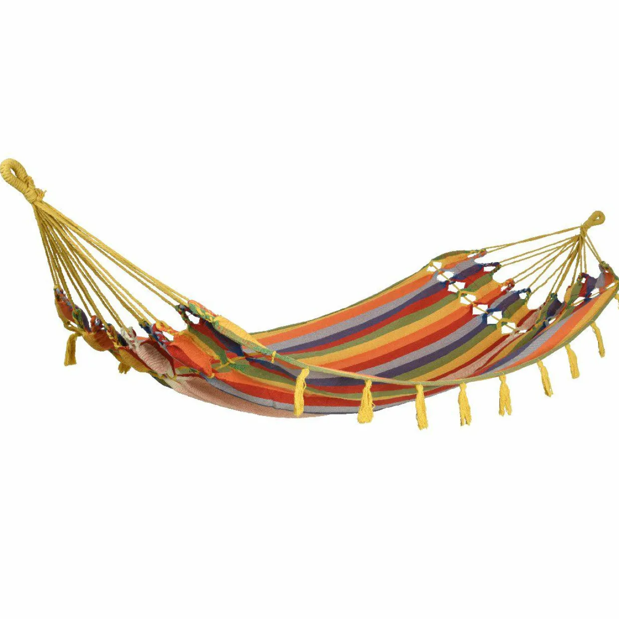 Toile de hamac Pompon Multicolore