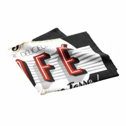 Torchon (70 cm) Degustez Noir