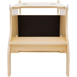 Tour d'observation bureau bois (H91 cm) Alba Marron