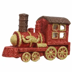 Train de Noël (H7,50 cm) Rouge
