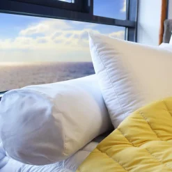 Traversin moelleux (90 x 23 cm) Doux et gonflant Blanc