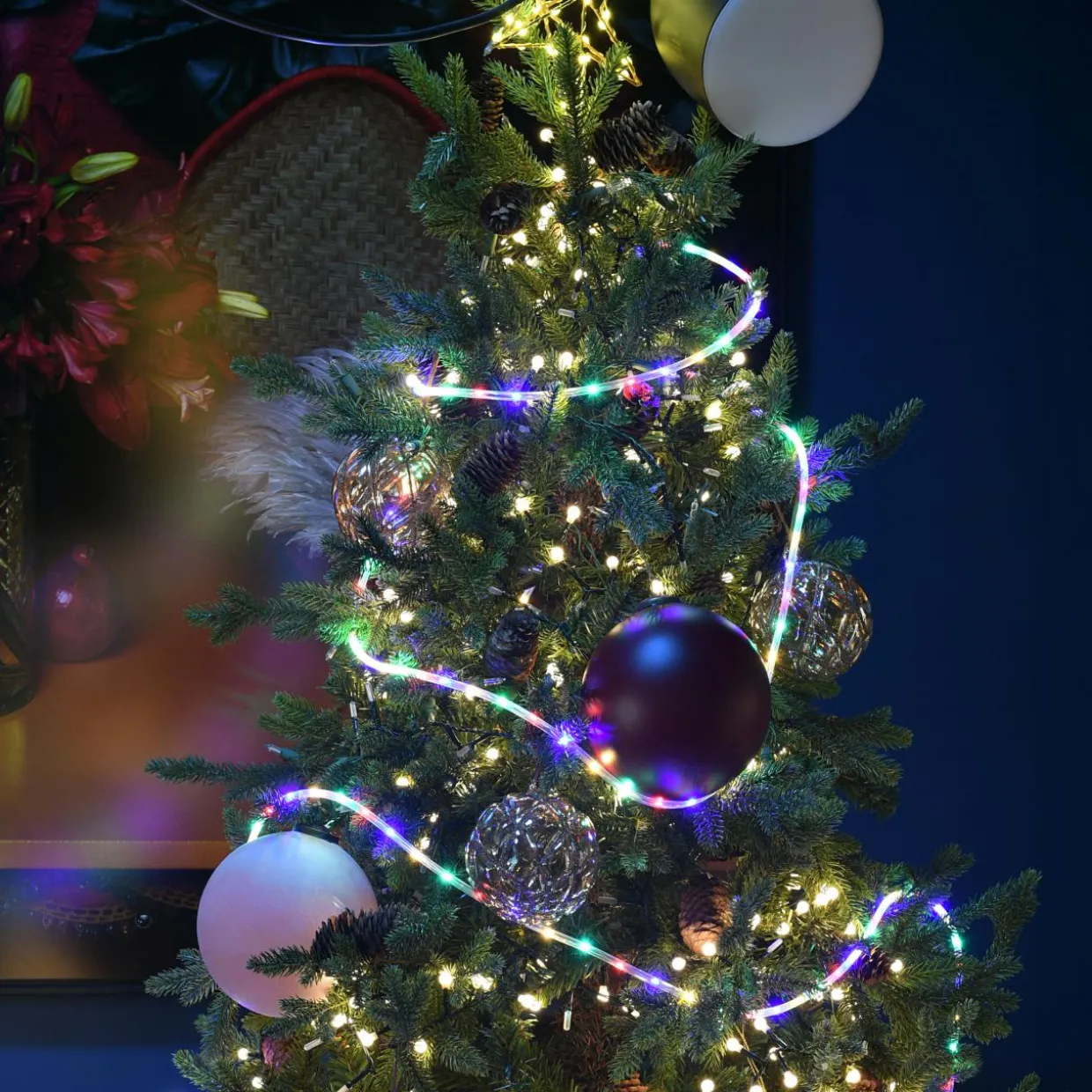 Tube lumineux 250 micro LED (7,5 m) Ultra brillant Multicolore