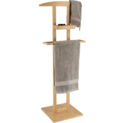 Valet de chambre pour vêtement (H115 cm) Bambou Naturel