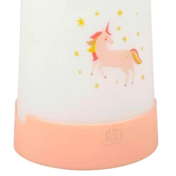 Veilleuse nomade enfant piles (18,8 cm) Licorne Rose