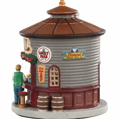 Village de Noël Lemax à piles lumineux Le kiosque Stout Shack