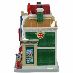Village de Noël Lemax à piles lumineux Boutique de jouets Fur-Ever