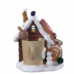 Village de Noël Lemax à piles lumineux Beignerie Dudley's