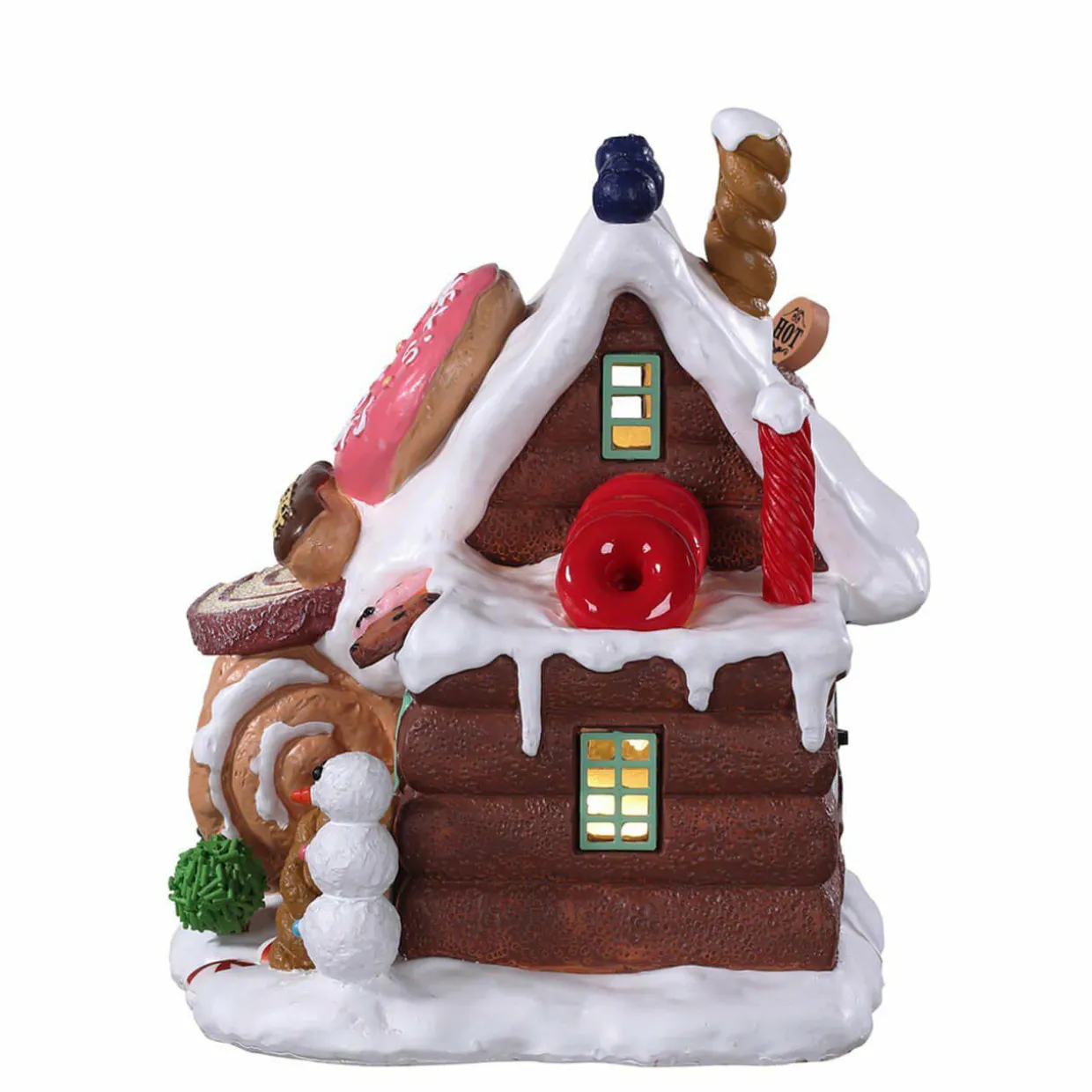 Village de Noël Lemax à piles lumineux Beignerie Dudley's