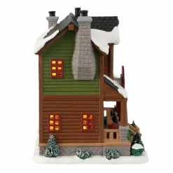 Village de Noël Lemax à piles lumineux Cidrerie White Moutain