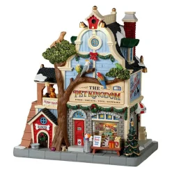 Village de Noël Lemax lumineux à piles Le Royaume des animaux