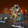 Village de Noël Lemax lumineux Ensemble complet Magasin de Sapins de Noël