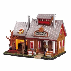 Village de Noël Lemax lumineux Cabane à sucre l'Érablière