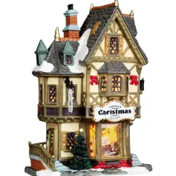 Village de Noël Lemax lumineux Boutique Tannenbaum Christmas Shop