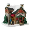 Village de Noël Lemax lumineux Le café Winter's Haven