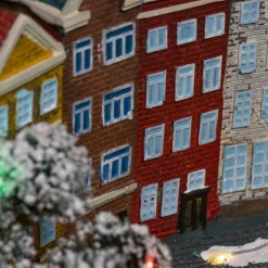 Village de Noël lumineux et musical Amsterdam