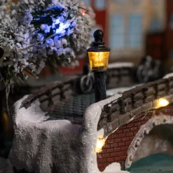 Village de Noël lumineux et musical Amsterdam