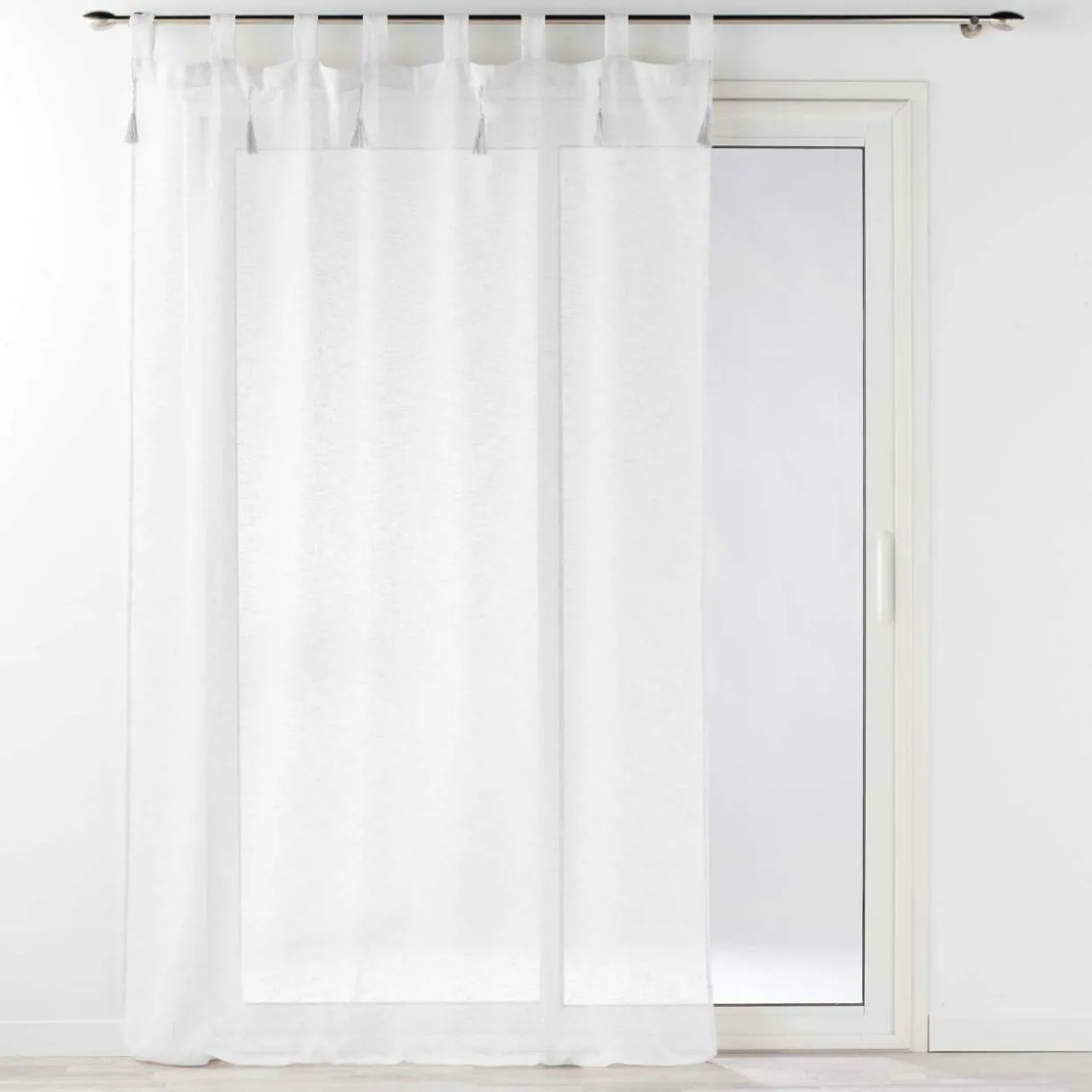 Voilage à passants (140 x 240 cm) Dalila Blanc