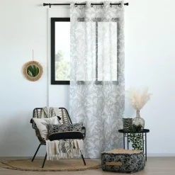 Voilage (140 x 260 cm) Kinogi Beige