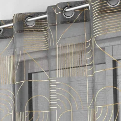 Voilage (140 x 240 cm) Lineor Gris anthracite