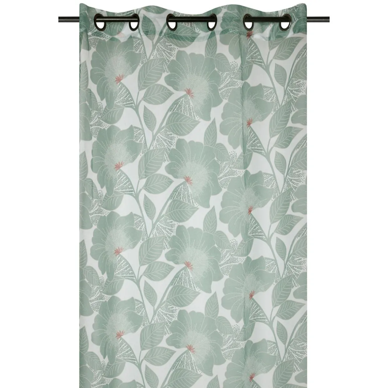 Voilage (140 x 260 cm) Parrot Vert émeraude