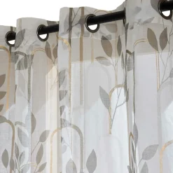 Voilage (140 x 280 cm) Roseris Gris