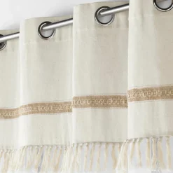 Voilage coton (140 x 240 cm) Janara Beige