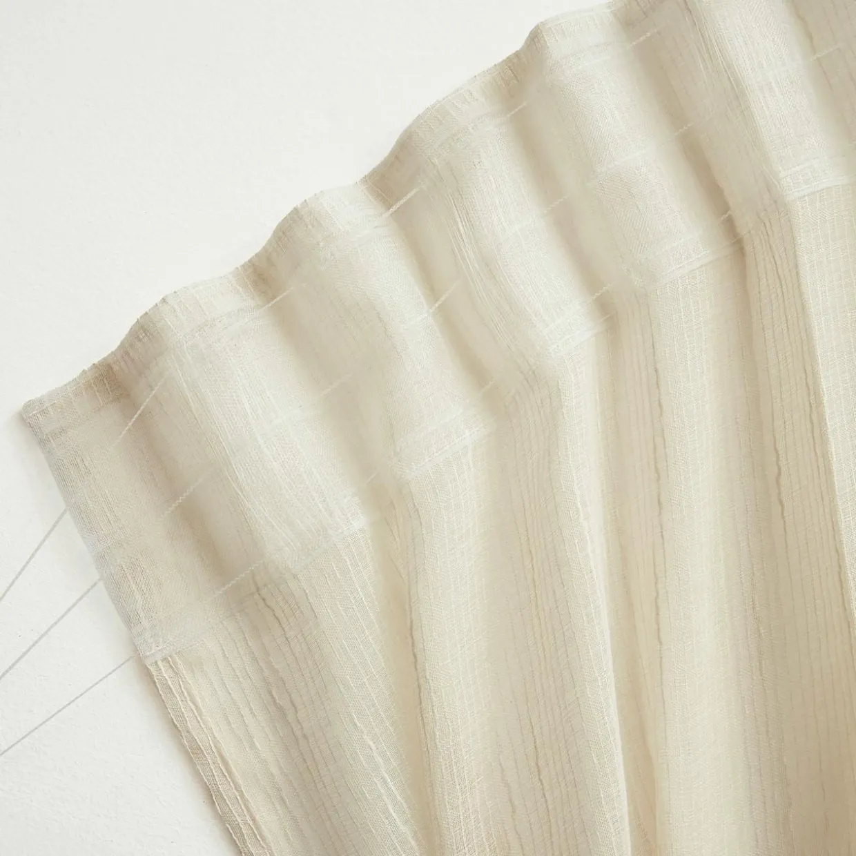 Voilage galon fronceur (140 x 240 cm) Raphaël Beige