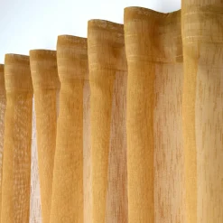 Voilage galon fronceur (140 x 260 cm) Derby Jaune moutarde