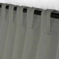 Voilage galon fronceur (140 x 260 cm) Madrid Vert kaki