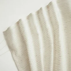 Voilage galon fronceur (280 x 240 cm) Maël Beige