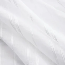 Voilage galon fronceur (140 x 240 cm) Théo Blanc