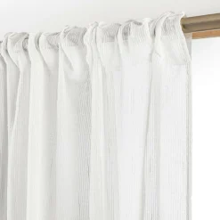 Voilage galon fronceur (140 x 240 cm) Raphaël Blanc