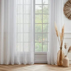 Voilage galon fronceur (140 x 240 cm) Raphaël Blanc