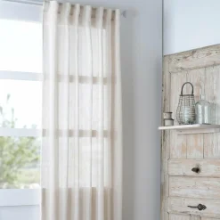 Voilage galon fronceur (140 x 260 cm) Madrid Ecru