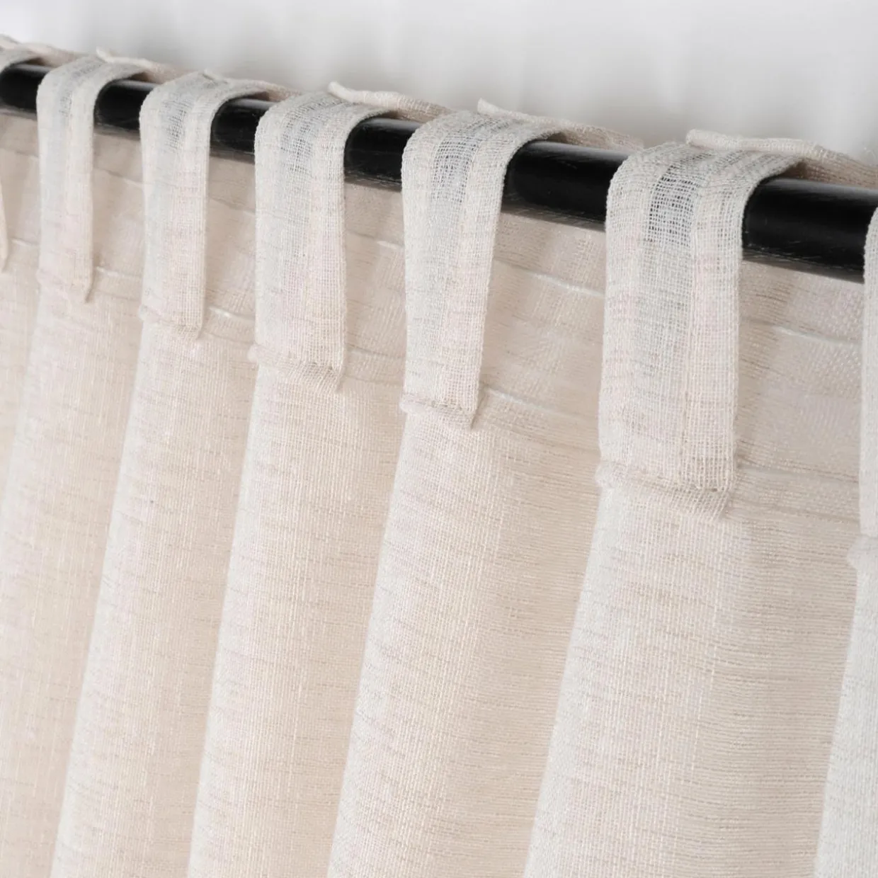 Voilage galon fronceur (140 x 260 cm) Madrid Ecru