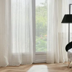 Voilage galon fronceur (140 x 240 cm) Théo Beige