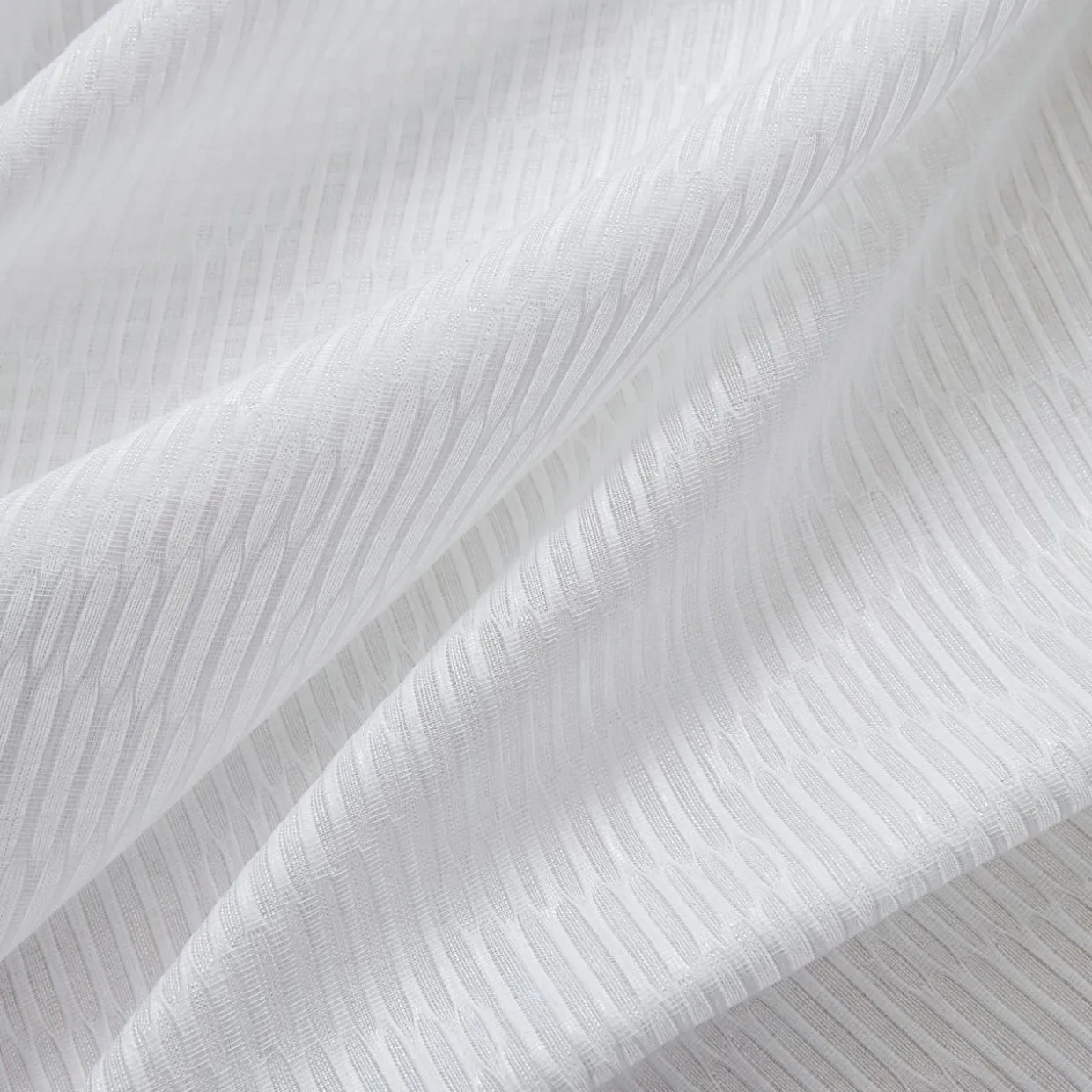 Voilage galon fronceur (280 x 240 cm) Maël Blanc