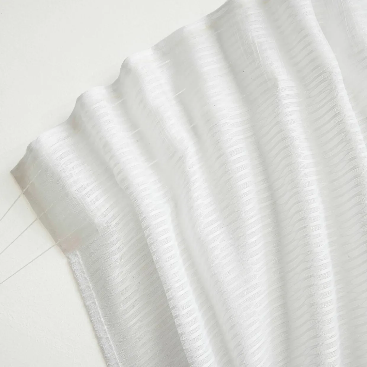 Voilage galon fronceur (280 x 240 cm) Maël Blanc